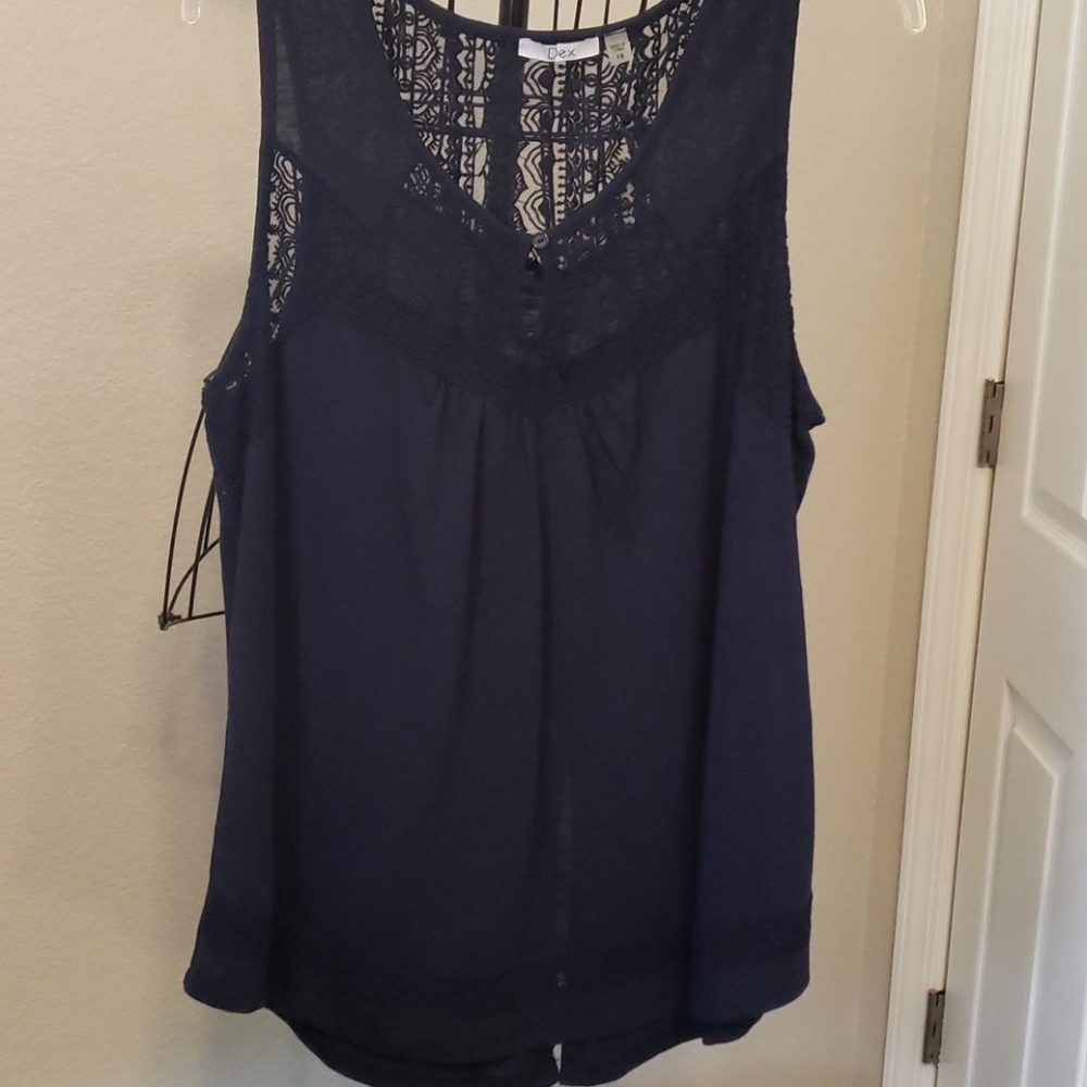 Navy blue shell